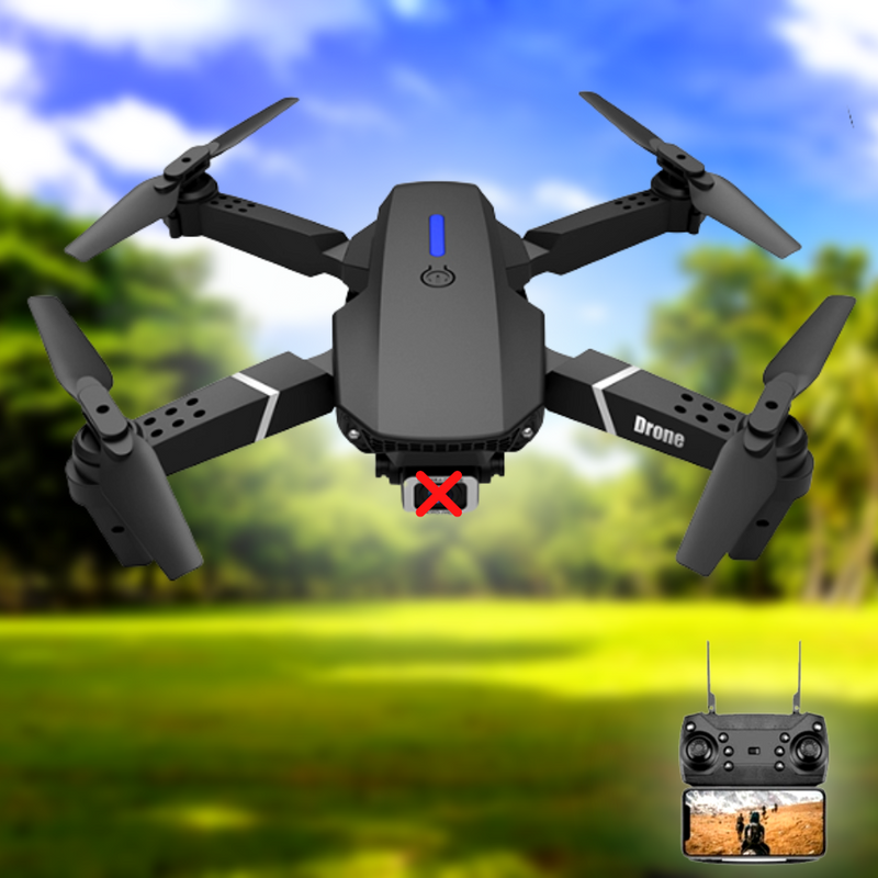 Drone Profissional Wifi com Controle Remoto Adaptável/Zangão